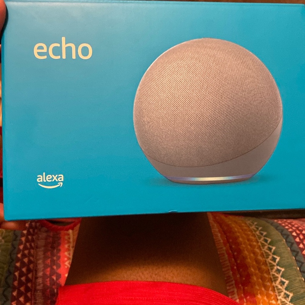 The Alexa Echo is a smart speaker that runs of commands, plays music for you.